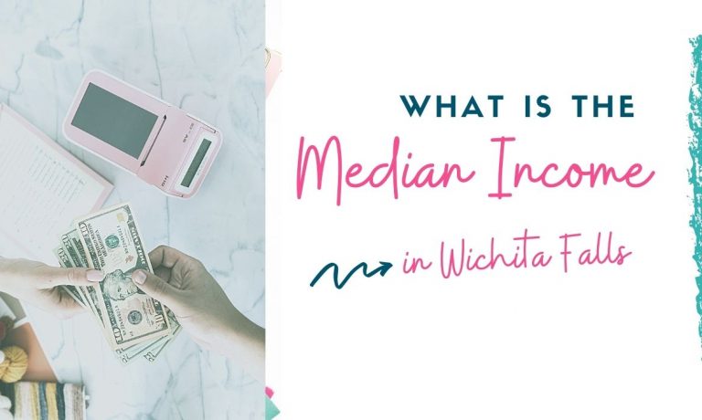 What is the median income in wichita falls?